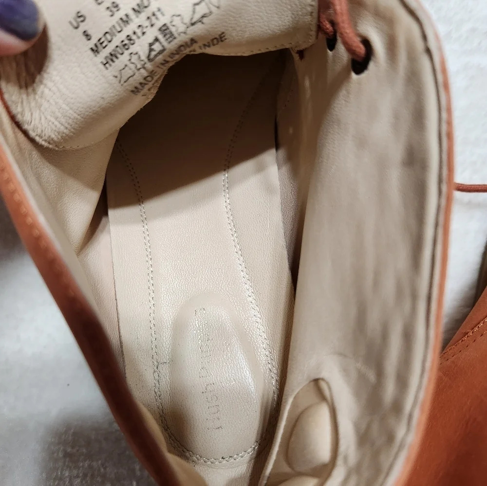 🌴Hush Puppies Bounce Bailey Chukka 2 Ginger Spice Boots EUC - Picture 8 of 12